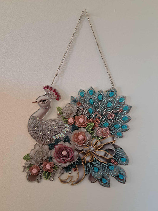 L'oiseau avec les fleurs