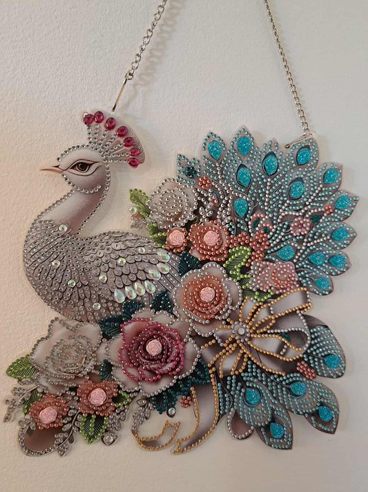 L'oiseau avec les fleurs