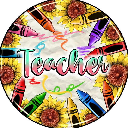 Teacher - sunflower